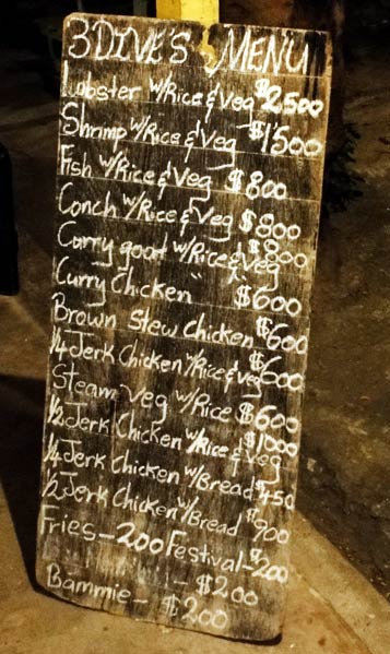 Menu Jan 2012