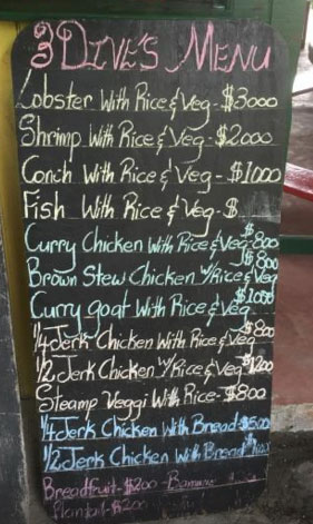 Menu Oct 2015